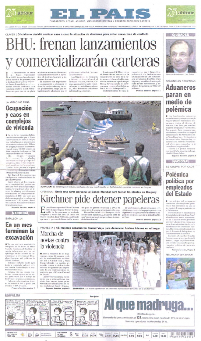 El País – 2005 – Montevideo – Uruguai