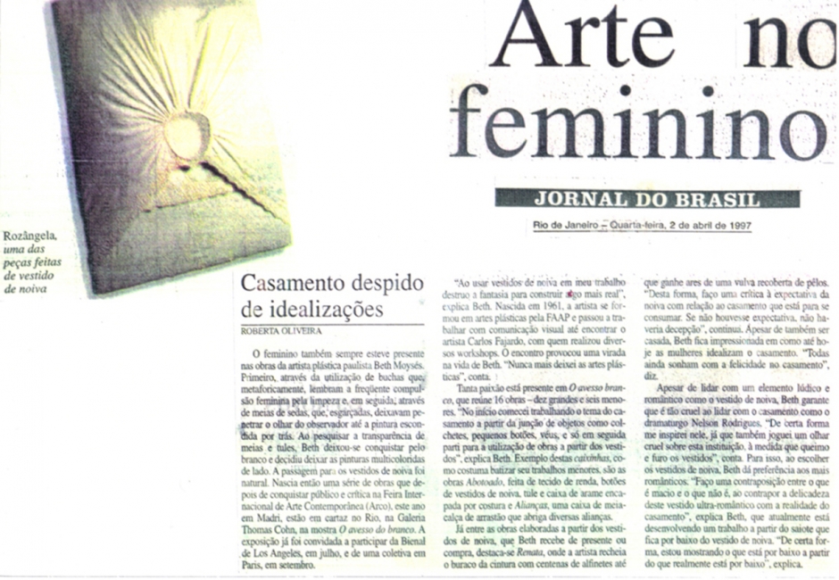 Jornal do Brasil – 1997 – Rio de janeiro – Brasil